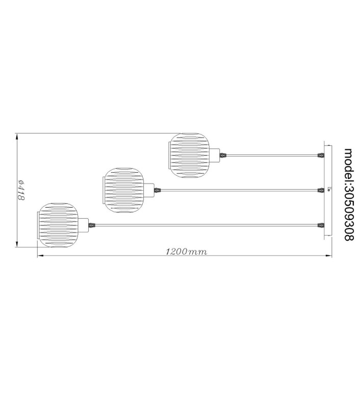Tom Cluster Pendant Ceiling Light Matt Black Smoke Glass Shade 3x E14-8