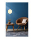 Kop Globe Pendant Ceiling Light Nickel Matt Balls Opal Alabaster Optic Glass Shade 1x E27-7