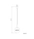 Kop Globe Pendant Ceiling Light Nickel Matt Balls Opal Alabaster Optic Glass Shade 1x E27-8