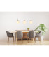 Kop Bar Pendant Ceiling Light Nickel Matt Balls Opal Alabaster Optic Glass Shade 3x E27-1