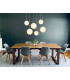 Kop Cluster Pendant Ceiling Light Nickel Matt Balls Opal Alabaster Optic Glass Shade 6x E27-7