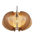 Sakura 44cm Wire Frame Pendant Ceiling Light Matt Black 1x E27-3