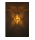 Sakura 44cm Wire Frame Pendant Ceiling Light Matt Black 1x E27-5