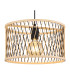 Mali Wire Frame Pendant Ceiling Light Matt Black 1x E27-3