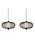Astari Bar Pendant Ceiling Light Matt Black LED 2700K-4