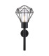 Horace Torch Outdoor Wall Lamp Black IP44 1x E27-3
