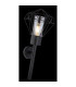 Horace Torch Outdoor Wall Lamp Black IP44 1x E27-5