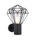 Horace Outdoor Wall Lamp Black IP44 1x E27-1
