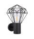 Horace Outdoor Wall Lamp Black IP44 1x E27-2