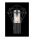 Horace Outdoor Wall Lamp Black IP44 1x E27-5
