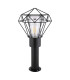 Horace Outdoor Pedestal Light Black IP44 1x E27-2