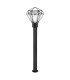Horace Outdoor Bollard Black IP44 1x E27-1