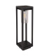 Candela Outdoor Bollard Matt Black IP44 1x E27-2