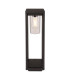 Candela Outdoor Bollard Matt Black IP44 1x E27-3