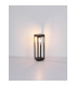 Candela Outdoor Bollard Matt Black IP44 1x E27-8