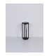 Candela Outdoor Bollard Matt Black IP44 1x E27-9