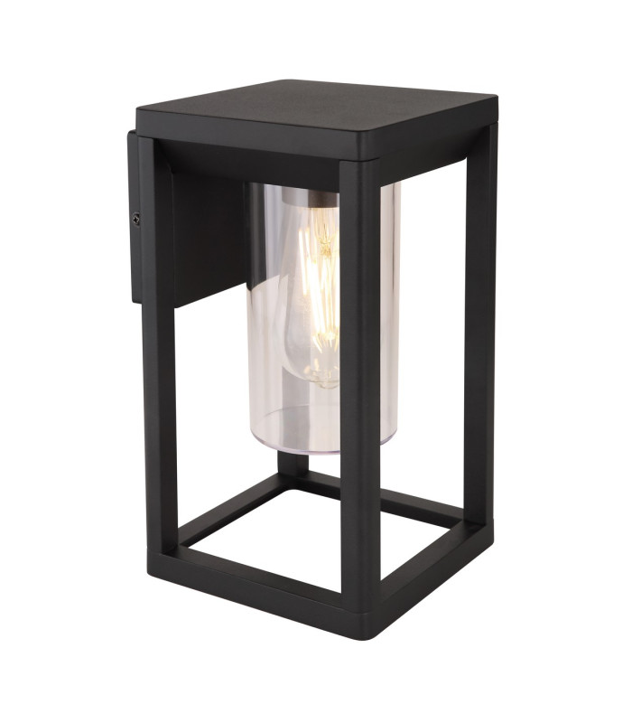 Candela Outdoor Wall Lantern Matt Black IP44 1x E27 2700K-1