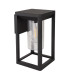 Candela Outdoor Wall Lantern Matt Black IP44 1x E27 2700K-2