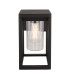Candela Outdoor Wall Lantern Matt Black IP44 1x E27 2700K-3