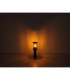 Gracey Outdoor Pedestal Light Matt Black IP54 Smoke Glass Shade 1x E27 Dawn Dusk Sensor-4