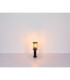 Gracey Outdoor Pedestal Light Matt Black IP54 Smoke Glass Shade 1x E27 Dawn Dusk Sensor-5
