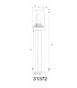 Gabba Outdoor Bollard Aluminium Die-Cast IP44 1x E27-11