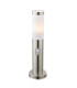 Boston Led PIR Outdoor Pedestal Light Stainless Steel IP44 1x E27 3000K Dawn Dusk Sensor-1