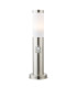 Boston Led PIR Outdoor Pedestal Light Stainless Steel IP44 1x E27 3000K Dawn Dusk Sensor-3