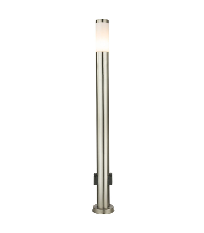 Boston Outdoor Bollard Stainless Steel IP44 1x E27 3000K-3
