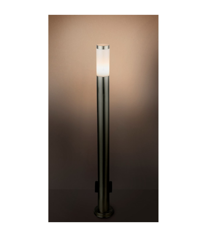 Boston Outdoor Bollard Stainless Steel IP44 1x E27 3000K-5