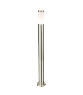 Boston Led Outdoor Bollard Stainless Steel IP44 1x E27 3000K-1