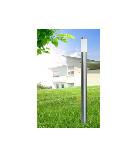 Boston Led Outdoor Bollard Stainless Steel IP44 1x E27 3000K-2