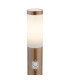 Boston PIR Outdoor Bollard Wood Look IP44 1x E27 Dawn Dusk Sensor-3