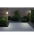 Boston PIR Outdoor Bollard Wood Look IP44 1x E27 Dawn Dusk Sensor-4
