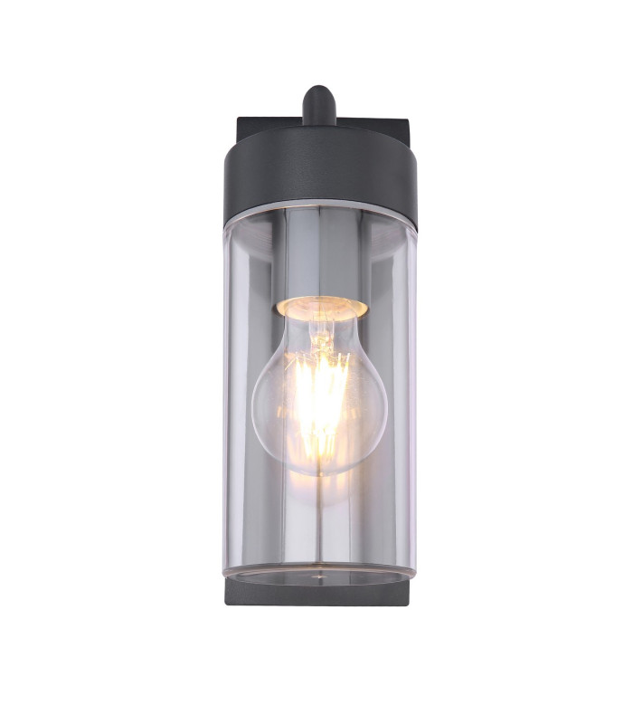 Vessa Outdoor Wall Lantern Anthracite IP44 1x E27-3