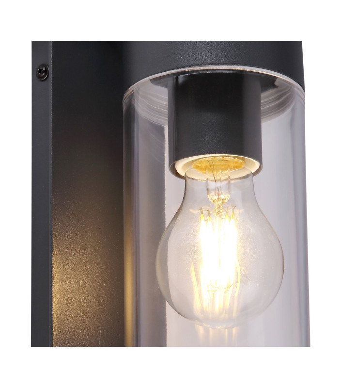 Vessa Outdoor Wall Lantern Anthracite IP44 1x E27-4