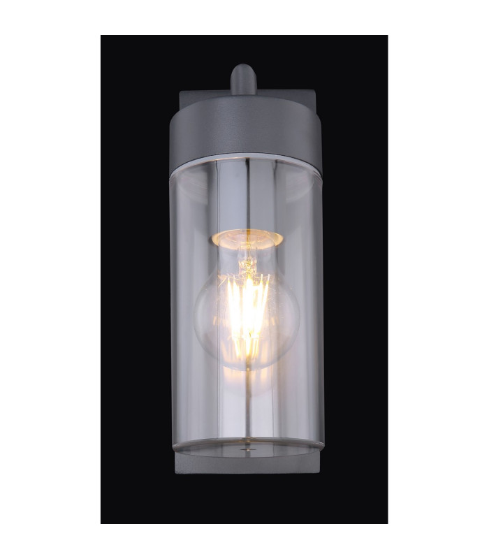 Vessa Outdoor Wall Lantern Anthracite IP44 1x E27-6