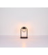 Michael Outdoor Pedestal Light Matt Black IP44 Smoke Glass Shade 1x E27-7