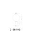 Ossy PIR Globe Wall Lights Wood Look IP44 Clear With Air Bubbles Glass Shade 1x E27 Dawn Dusk Sensor-7