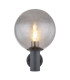 Hedwig Globe Wall Lights Stainless Steel IP44 Glass Shade 1x E27-3