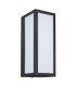 Gundula Outdoor Wall Lantern Matt Black IP44 1x E27-2