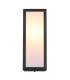 Gundula Outdoor Wall Lantern Matt Black IP44 1x E27-3