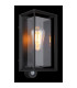 Logana Outdoor Wall Lantern Matt Black IP44 1x E27 Dawn Dusk Sensor-4