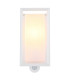 Logana Outdoor Wall Lantern White Matt IP44 1x E27 Dawn Dusk Sensor-3