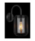Nina Outdoor Wall Lamp Matt Black IP44 1x E27-3