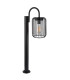 Adelheid Outdoor Bollard Matt Black IP44 1x E27-2