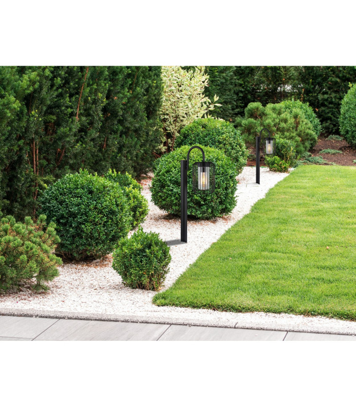 Adelheid Outdoor Bollard Matt Black IP44 1x E27-5