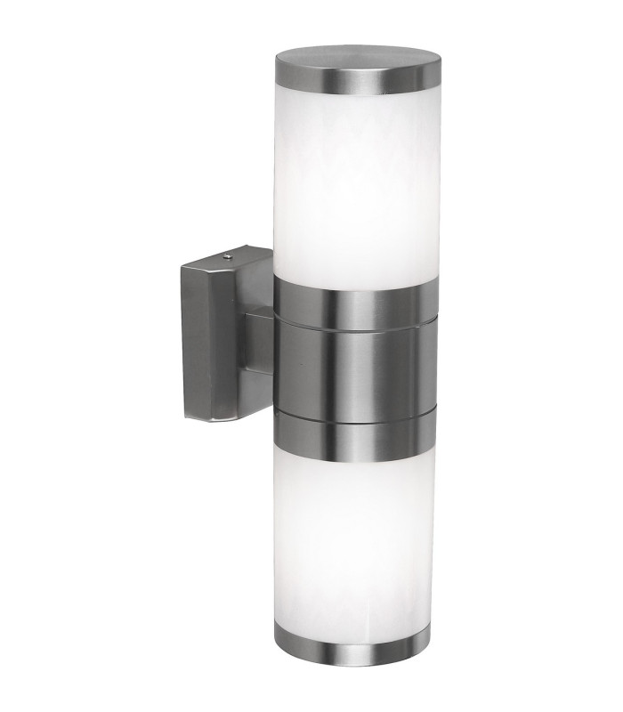 Xeloo Outdoor Up Down Wall Lamp Stainless Steel IP44 2x E27-2