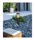 Xeloo Outdoor Bollard Matt Black IP44 1x E27-5