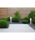 Xeloo PIR Outdoor Bollard Silver Glossy IP44 1x E27 Dawn Dusk Sensor-4